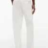 Jeans de corte largo tingidos na peça Jeans de corte largo tingidos na peça