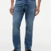 Jeans de corte reto