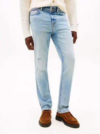 Jeans de corte reto