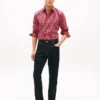 Jeans de corte reto
