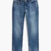 Jeans de corte reto