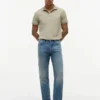 Jeans direitos e descontraídos Jeans direitos e descontraídos