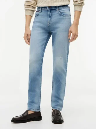 Jeans justos elásticos e leves
