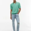 Jeans justos elásticos e leves Jeans justos elásticos e leves