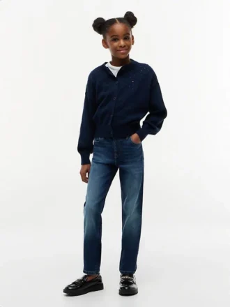 Jeans justos para criança
