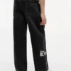 Jeans largos com estampado graffiti Hilfiger para criança