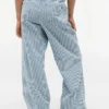 Jeans largos com riscas para criança
