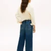 Jeans largos elásticos para criança