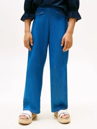 Jeans largos para criança