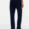 Jeans retos regulares tingidos na peça Jeans retos regulares tingidos na peça