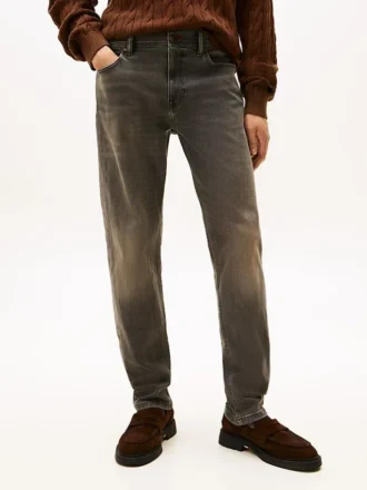 Jeans slim com lavagem