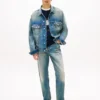 Jeans Tommy Jeans com efeito desgastado Jeans Tommy Jeans com efeito desgastado