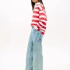 Jeans Tommy Jeans com efeito desgastado e corte reto Jeans Tommy Jeans com efeito desgastado e corte reto