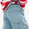Jeans Tommy Jeans com efeito desgastado e corte reto Jeans Tommy Jeans com efeito desgastado e corte reto