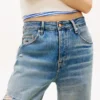 Jeans Tommy Jeans com efeito desgastado e corte reto Jeans Tommy Jeans com efeito desgastado e corte reto
