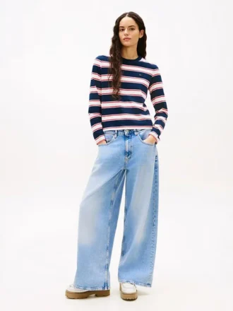 Jeans Tommy Jeans de cintura média, largas e folgadas