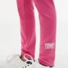 Leggings infantis com logótipo Tommy estilo universitário