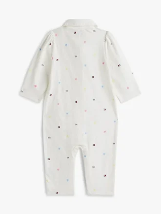 Macacão com estampado integral para bebés