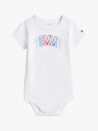 Macacão multicolorido com logótipo Tommy para bebés