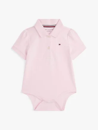 Macacão polo para bebés e saco de presente