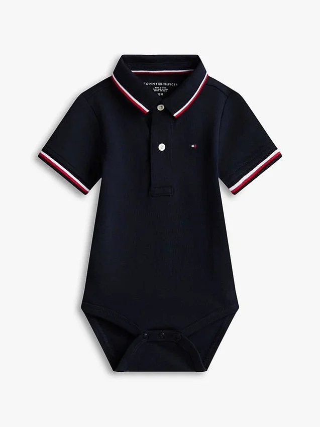 Macacão Tommy Wicking Polo para bebés Macacão Tommy Wicking Polo para bebés