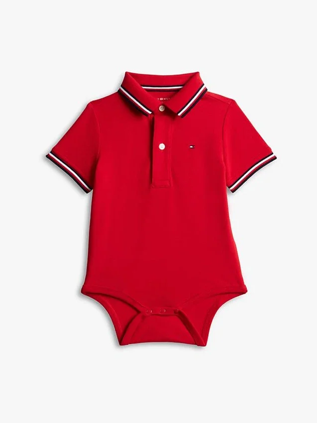 Macacão Tommy Wicking Polo para bebés Macacão Tommy Wicking Polo para bebés