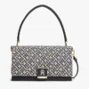 Mala a tiracolo Jacquard com fecho Monogram Mala a tiracolo Jacquard com fecho Monogram
