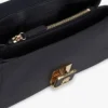 Mala a tiracolo Jacquard com fecho Monogram Mala a tiracolo Jacquard com fecho Monogram