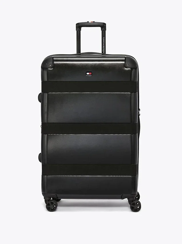Mala de rodas rígida com blocos de cor de 28″ Mala de rodas rígida com blocos de cor de 28″