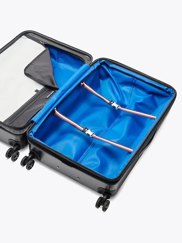 Mala de rodas rígida com blocos de cor de 28″ Mala de rodas rígida com blocos de cor de 28″