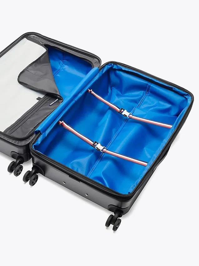 Mala de rodas rígida com blocos de cor de 28″ Mala de rodas rígida com blocos de cor de 28″