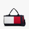 Mala de viagem infantil com logótipo de bandeira em blocos de cor