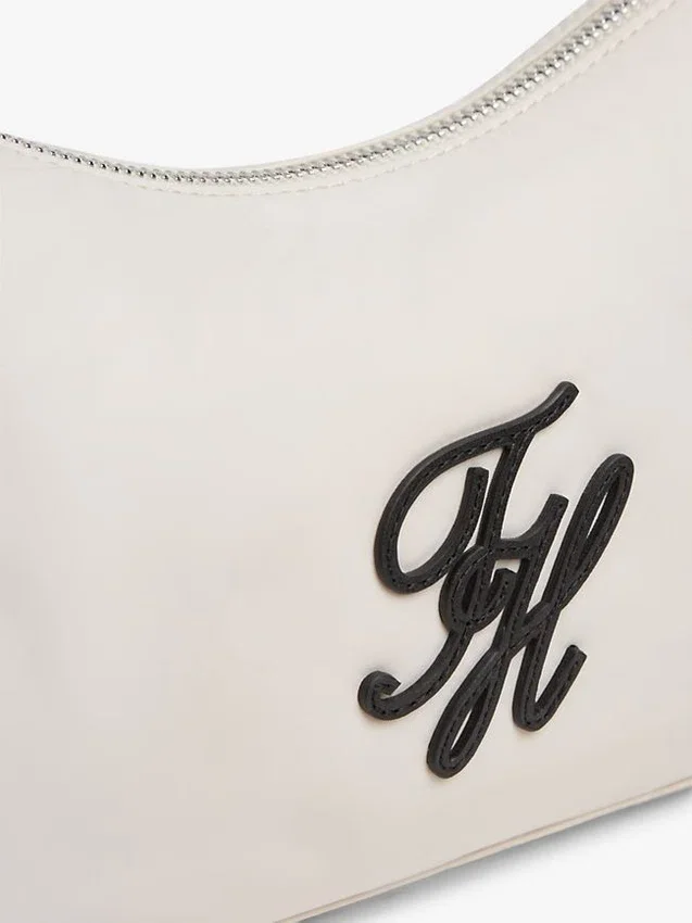Mini-bolsa com monograma em script repelente à água Mini-bolsa com monograma em script repelente à água
