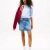 Mini-saia de ganga de cintura alta Tommy Jeans Mini-saia de ganga de cintura alta Tommy Jeans