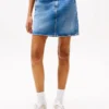 Mini-saia de ganga de cintura alta Tommy Jeans Mini-saia de ganga de cintura alta Tommy Jeans