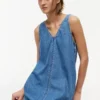 Mini-vestido de ganga Tommy Jeans