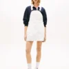 Mini-vestido tipo macacão em Jeans Tommy Jeans Mini-vestido tipo macacão em Jeans Tommy Jeans