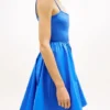 Mini-vestido Tommy Jeans em materiais mistos Mini-vestido Tommy Jeans em materiais mistos