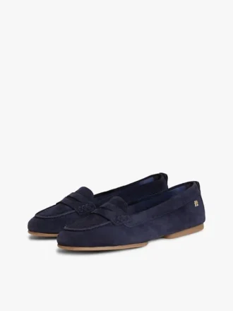 Mocassim de camurça flexível