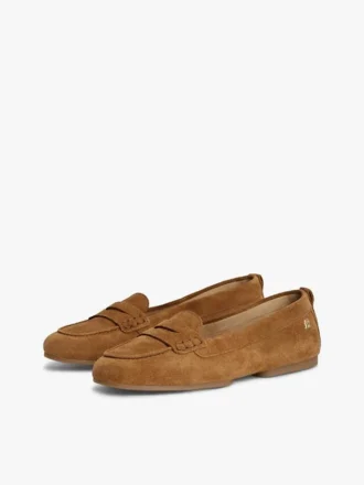 Mocassim de camurça flexível
