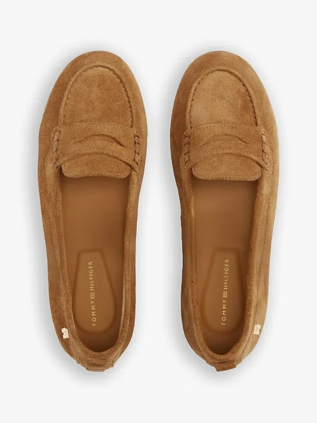 Mocassim de camurça flexível Mocassim de camurça flexível