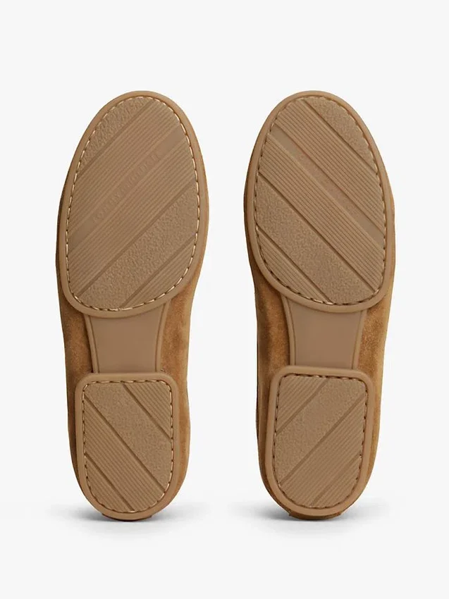 Mocassim de camurça flexível Mocassim de camurça flexível