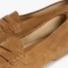 Mocassim de camurça flexível Mocassim de camurça flexível