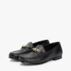 Mocassim de couro com elos de corrente Mocassim de couro com elos de corrente
