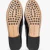 Mocassim de couro com elos de corrente Mocassim de couro com elos de corrente