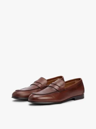 Mocassim de couro flexível