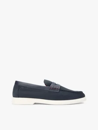 Mocassim em couro nubuck