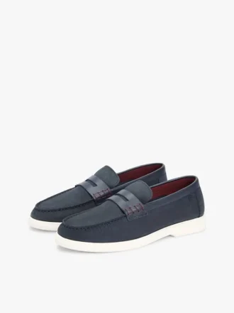 Mocassim em couro nubuck