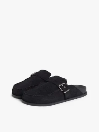 Mocassim sem calcanhar em camurça da Tommy Jeans Mocassim sem calcanhar em camurça da Tommy Jeans