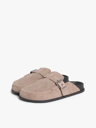 Mocassim sem calcanhar em camurça da Tommy Jeans Mocassim sem calcanhar em camurça da Tommy Jeans